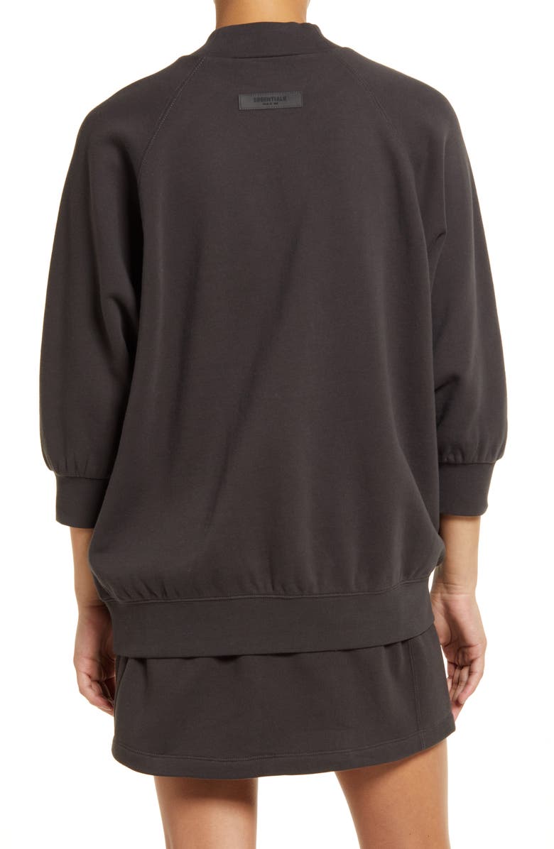 Fear of God Essentials Mock Neck French Terry Pullover, Alternate, color,