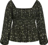 City Chic Monroe Smocked Top