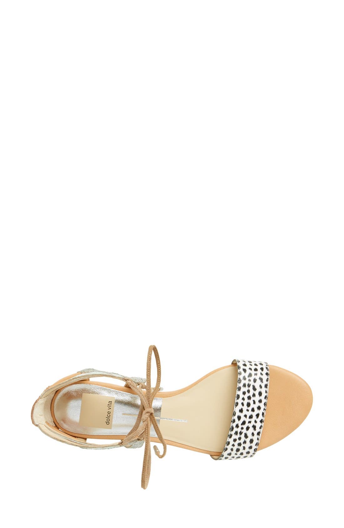 'Ashtyn' Mixed Media Sandal, Alternate, color, MINT MULTI SNAKE