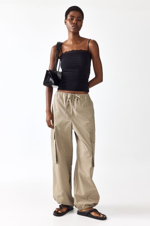 Lace-trimmed Strappy Top