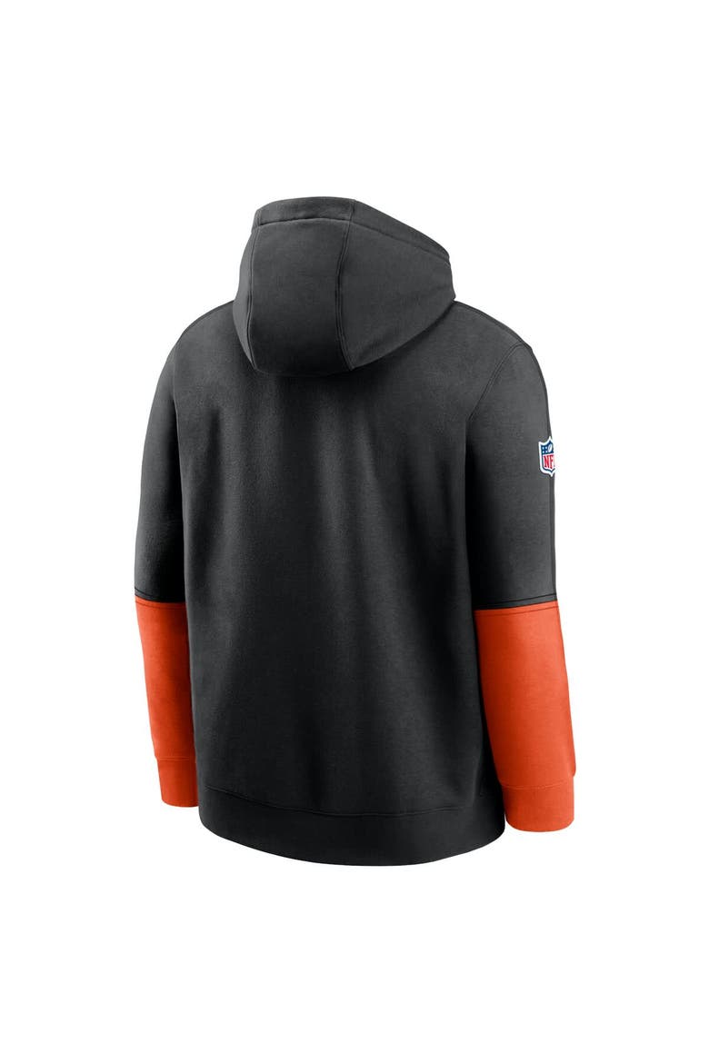 Men's Nike Black Cincinnati Bengals 2024 Sideline Club Pullover Hoodie, Alternate, color, Black