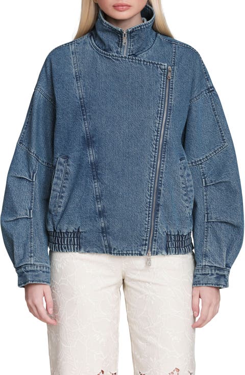 Denim Bomber Jacket