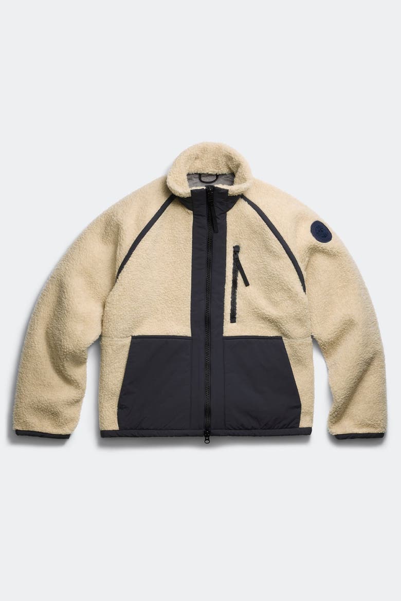 Westport Fleece Jacket, Main, color, Light Tan/Nocturne