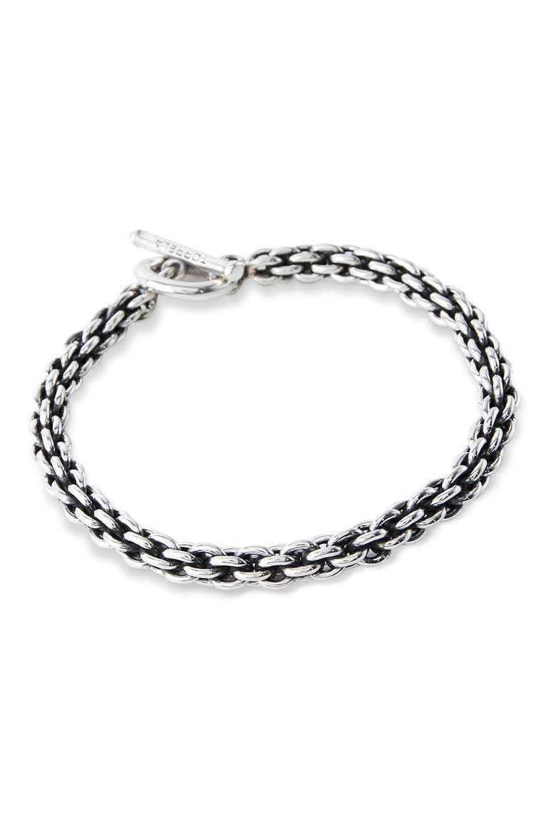 Aurora Silver Bracelet, Alternate, color, Sterling Silver