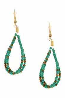 OLIVIA WELLES Karena Bead Briolette Drop Earrings