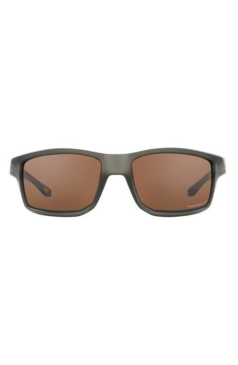 Gibston 61mm Polarized Wrap Sunglasses