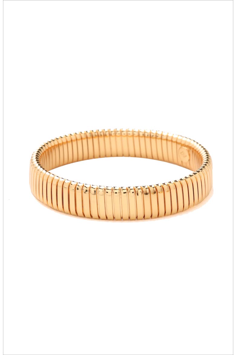 Wide Gladiatorl Minimalist Bracelet, Main, color, Gold
