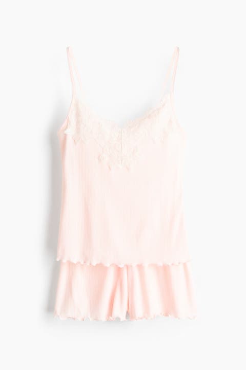 Ribbed Jersey Pyjamas
