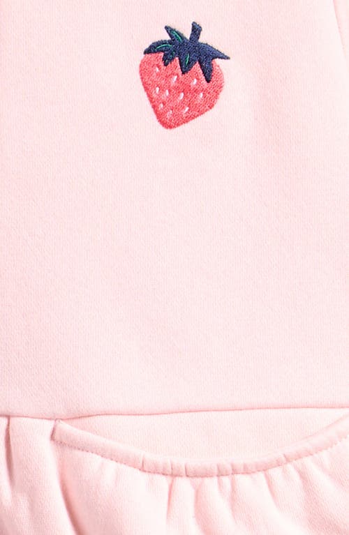 TUCKER + TATE TUCKER + TATE KIDS' EMBROIDERED PEPLUM ZIP-UP HOODIE 