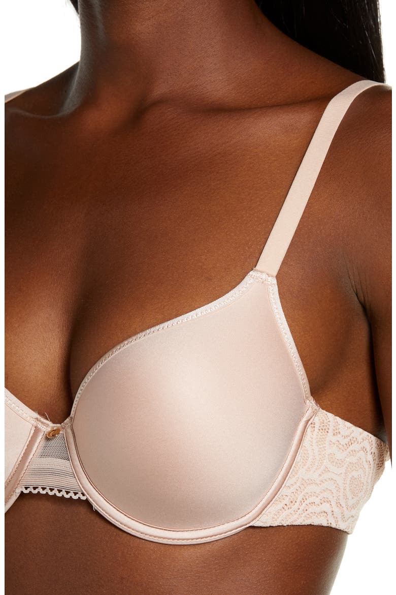 C Jolie Comfort Convertible T-Shirt Bra, Alternate, color, ROSE