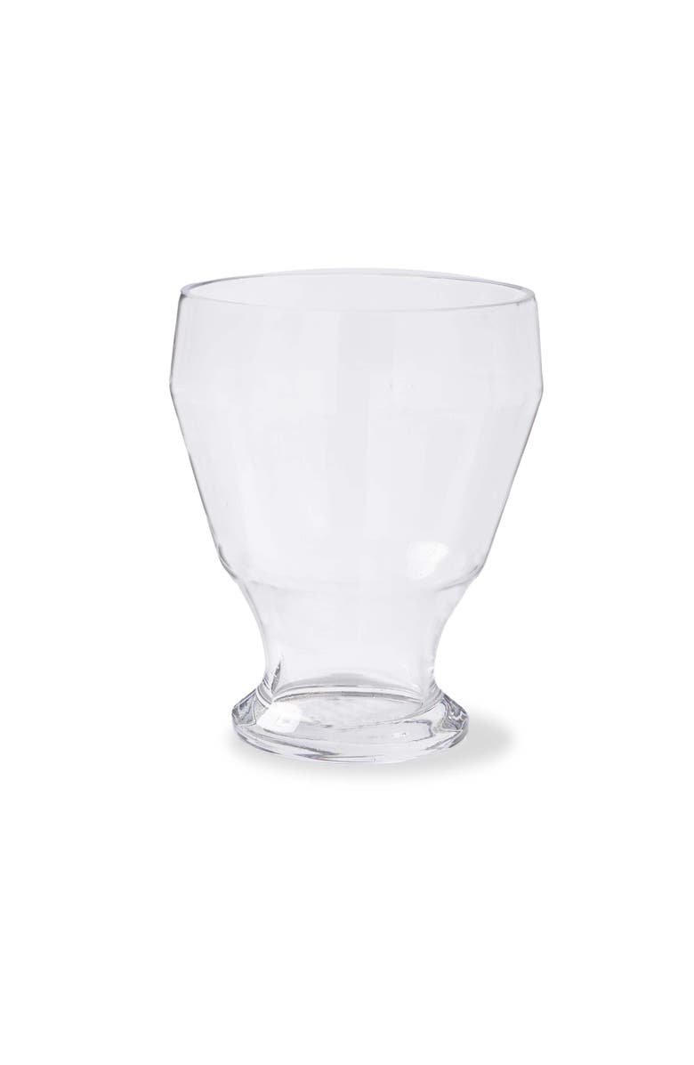 tag York Clear Glass Decorative Vase for Christmas Decor, Main, color, Clear