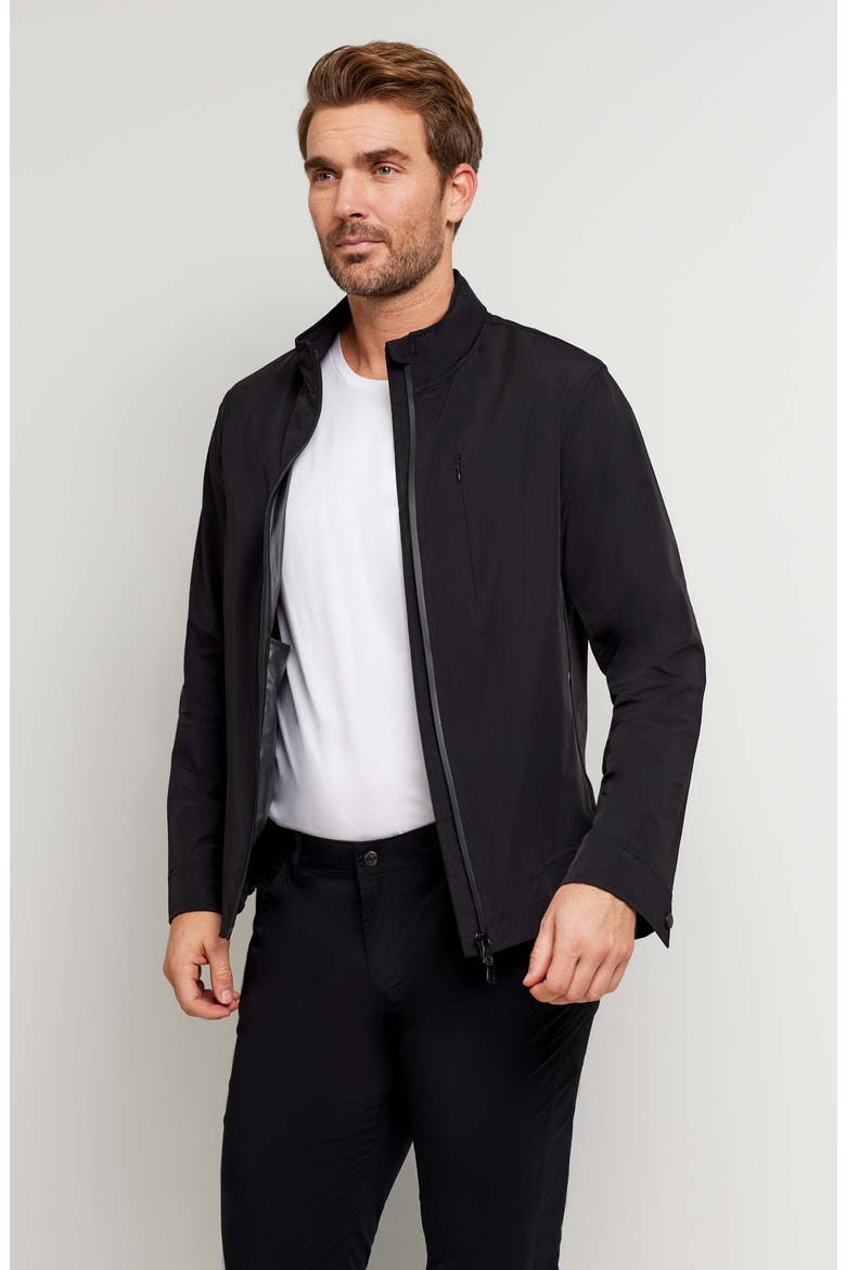 Jack Zip Jacket, Alternate, color, Black
