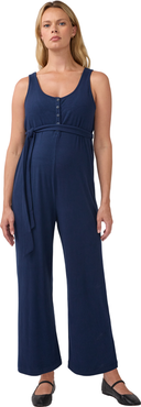 Ingrid & Isabel Sleeveless Wide Leg Knit Maternity Jumpsuit