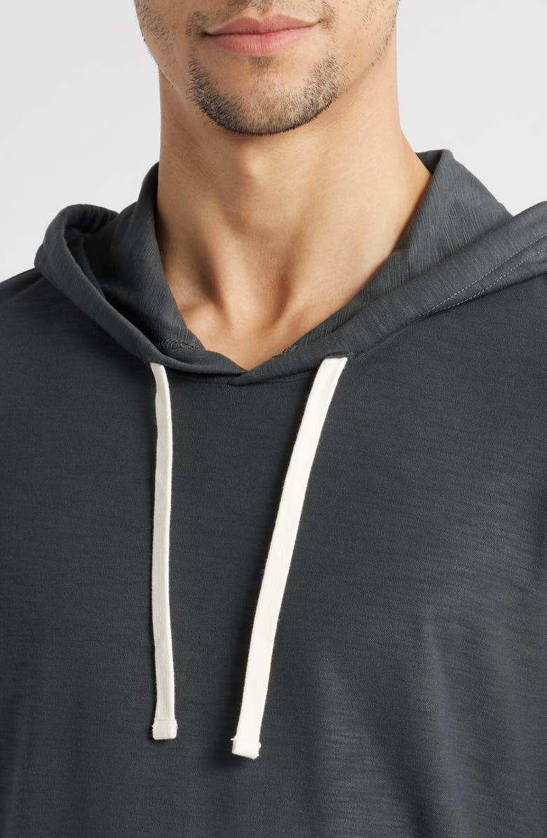 Free Fly Slub Performance Hoodie, Alternate, color, Black Sand