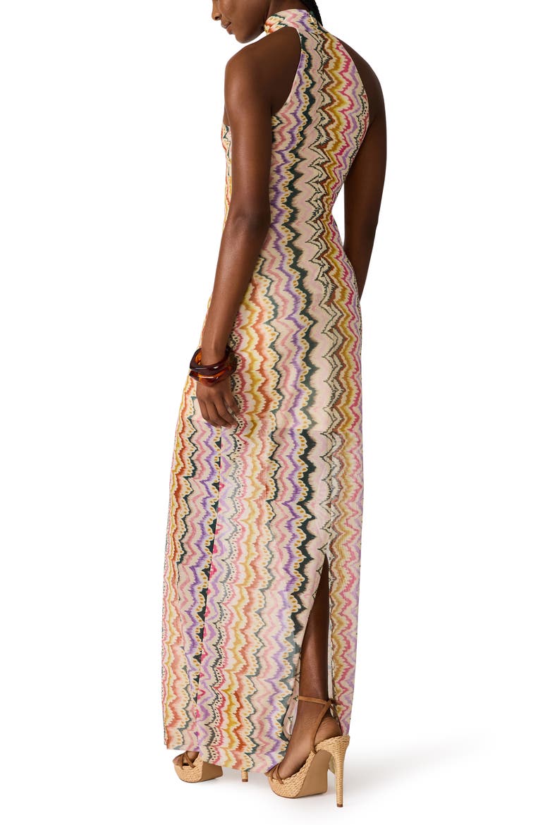 Layra Print Sleeveless Maxi Dress, Alternate, color, RAINBOW VISION