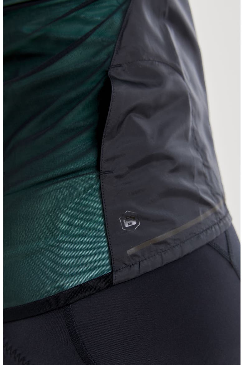 Essence Water Repellent Bike Vest, Alternate, color, BLACK