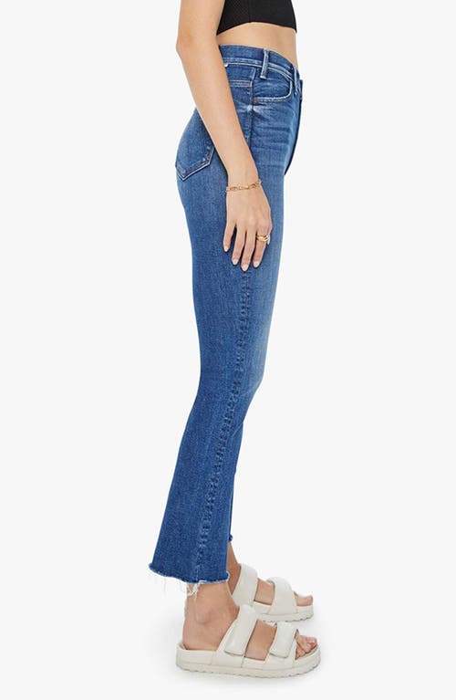 Mother The Hustler Ankle Fray Jeans In Grasping At Straws In Grasping At Straws
