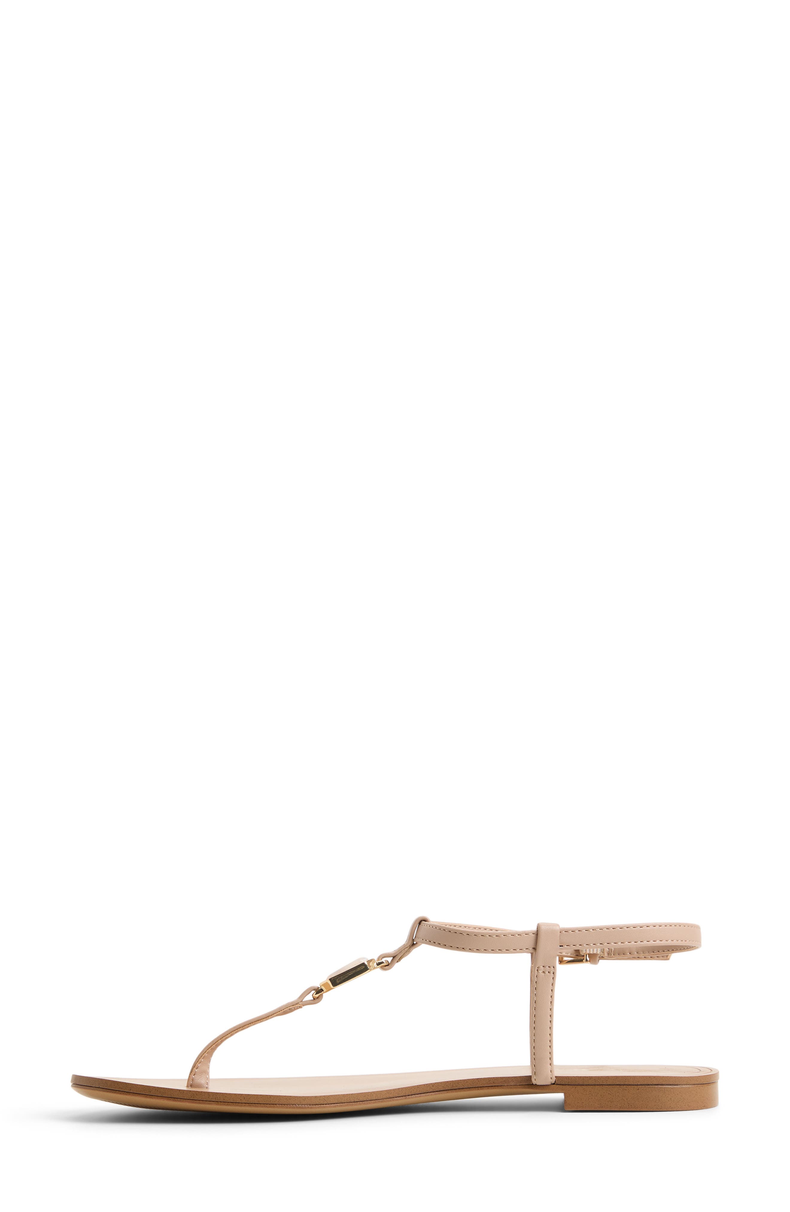 Sandstone Ankle Strap Sandal, Alternate, color, BEIGE