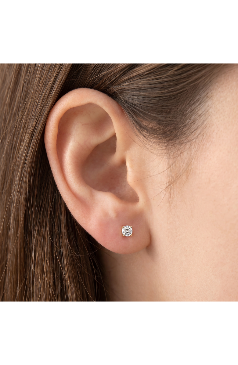 Bliss Diamond VS .65ct Diamond Studs 14K Gold Lab Grown, Alternate, color, 14K White Gold
