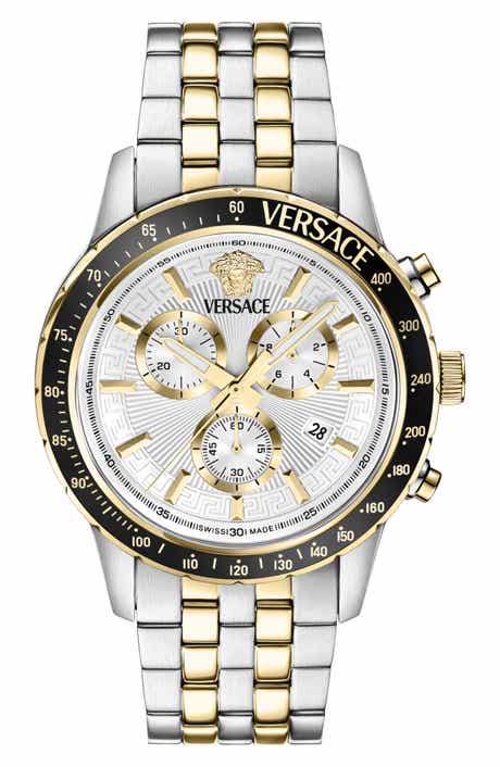 Versace Sport Chronograph Bracelet Watch, 44mm