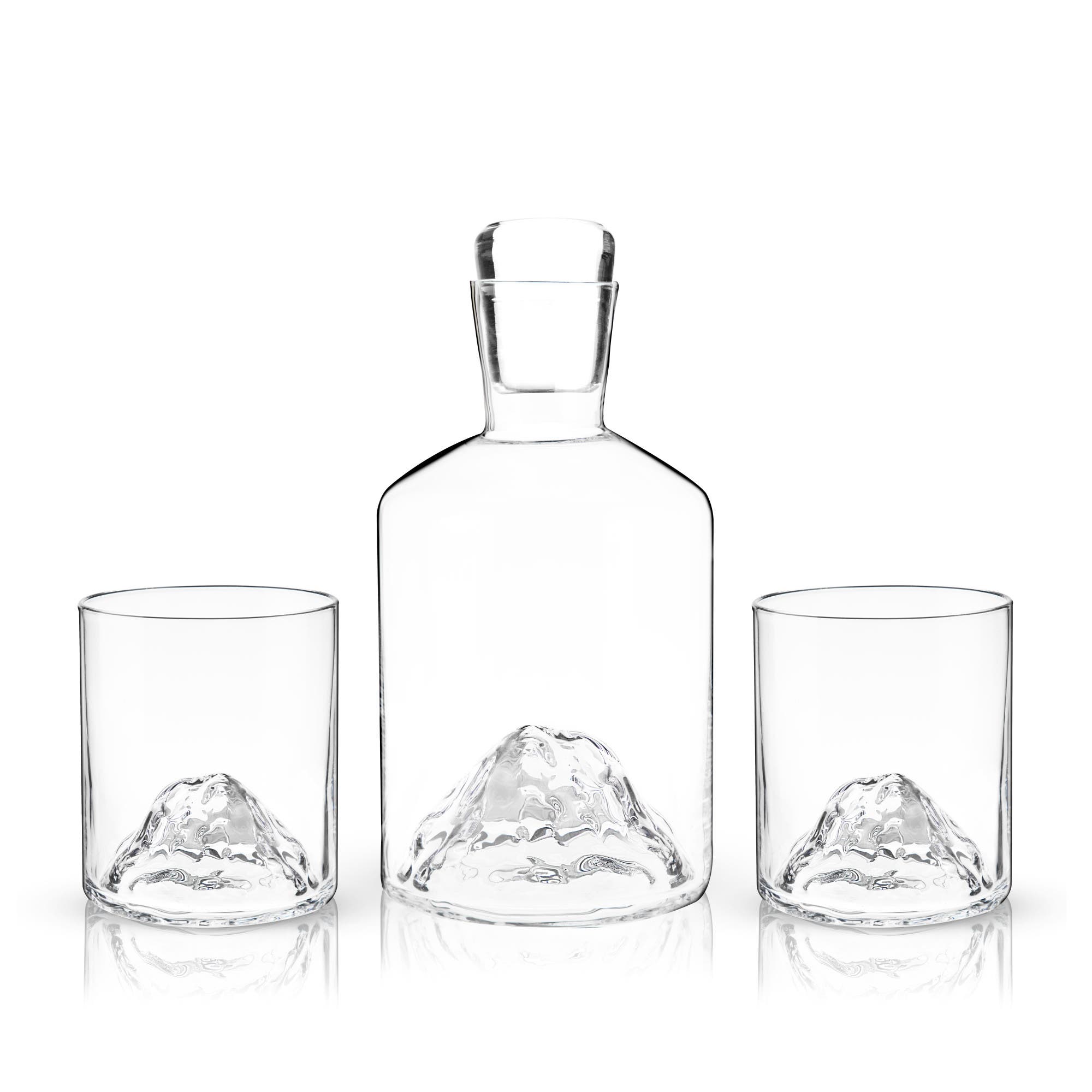 Viski Mountain Liquor Decanter and Tumbler - Thumbnail 3