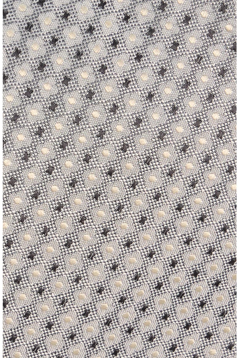 Neat Silk Tie, Alternate, color, LIGHT GREY