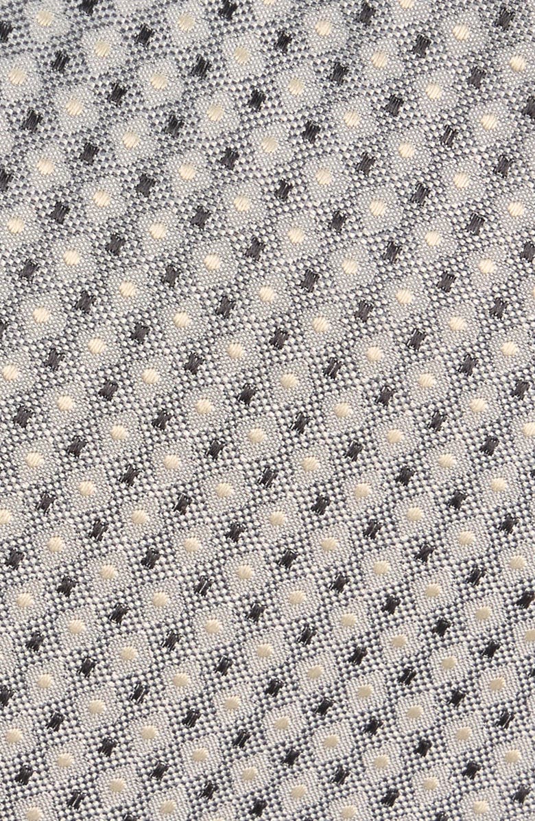 Canali Neat Silk Tie, Alternate, color, 