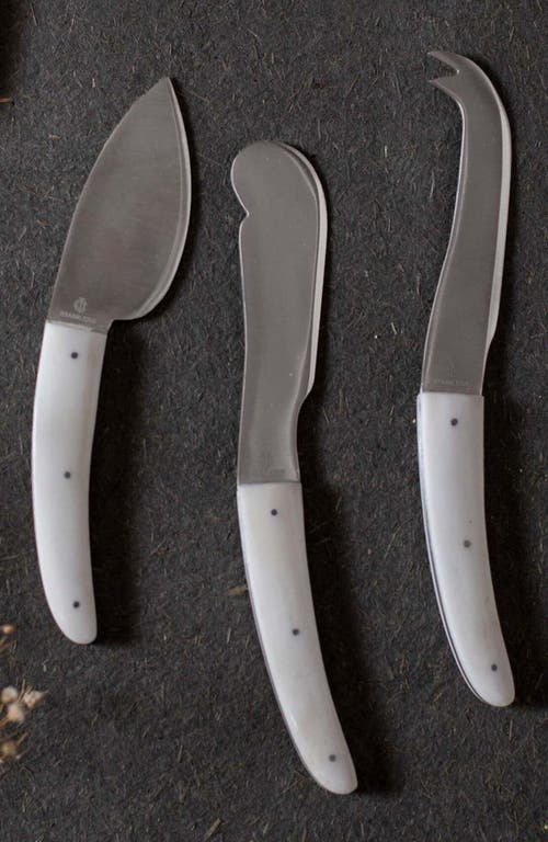 The Collective Home Blanco Cheese Tools - Set of 3 in Gray  product