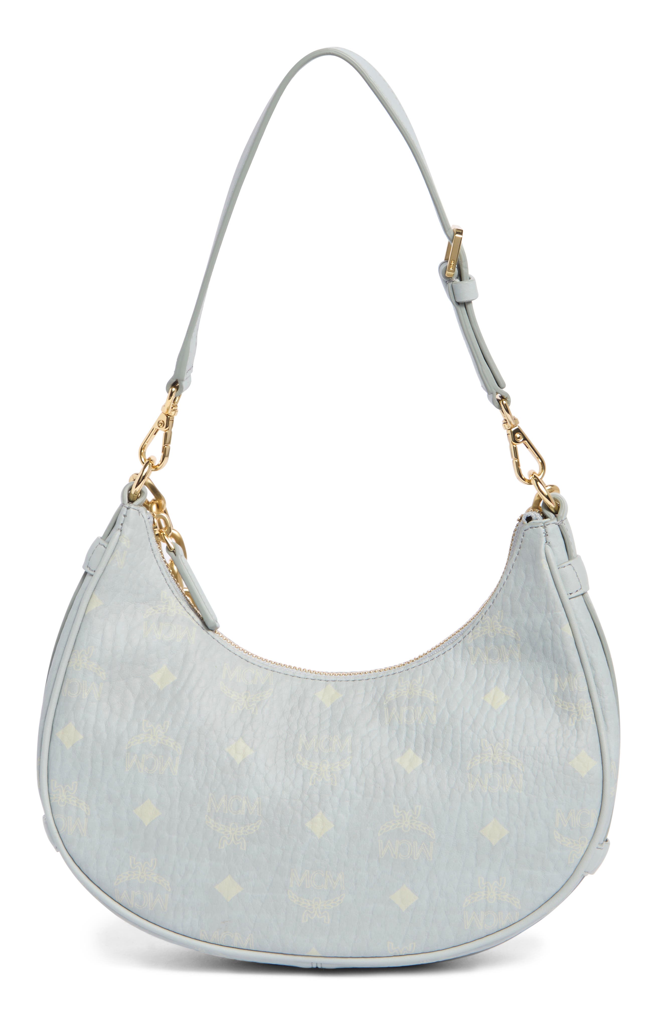 MCM Aren Small Hobo Bag, Main, color, 