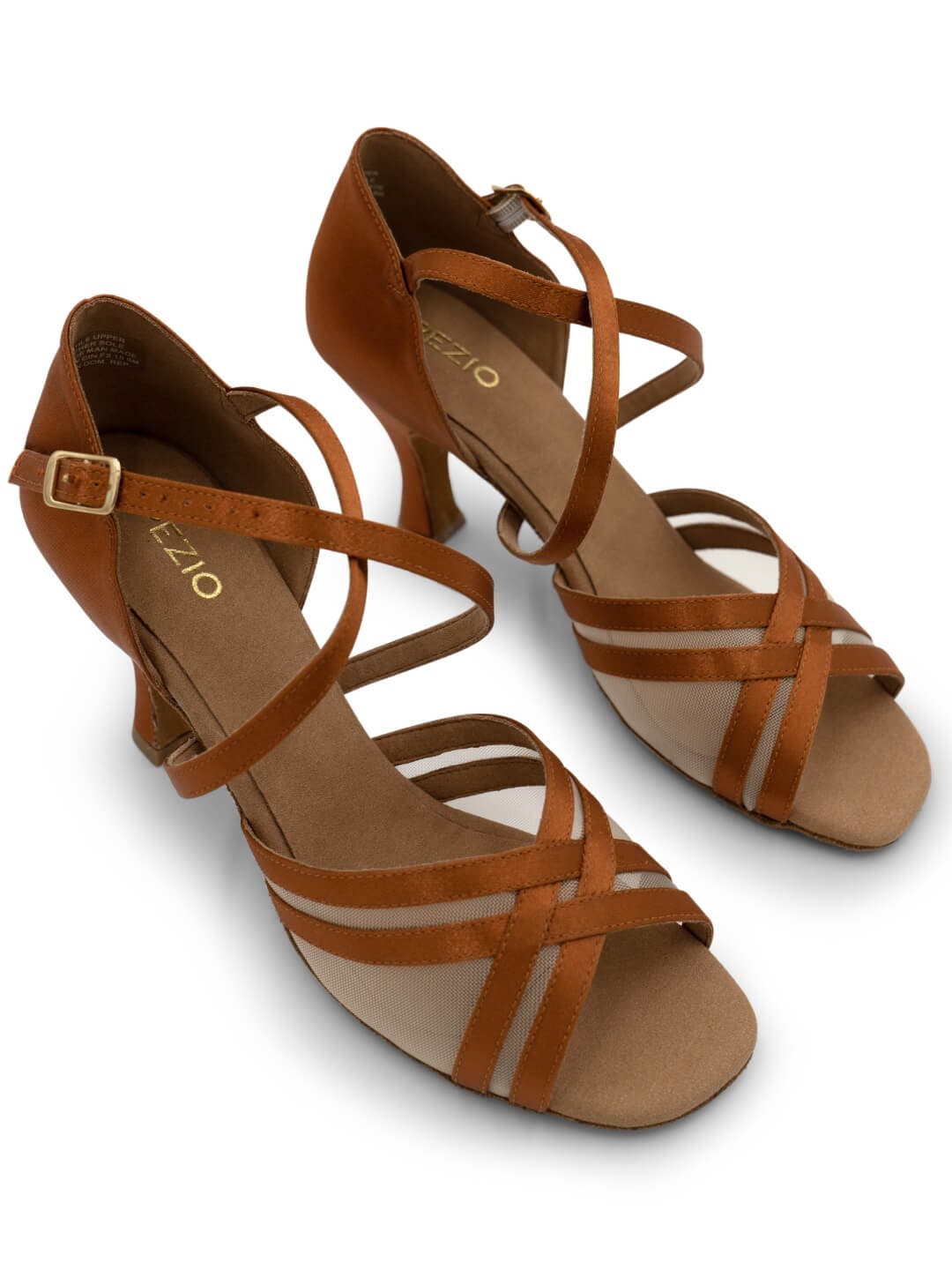Paola 2.5 inch Ballroom Shoe, Alternate, color, open brown