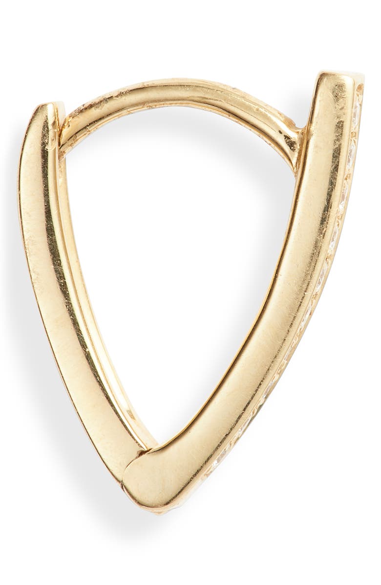 Bony Levy Kiera Diamond Bar Hoop Earrings, Alternate, color, 