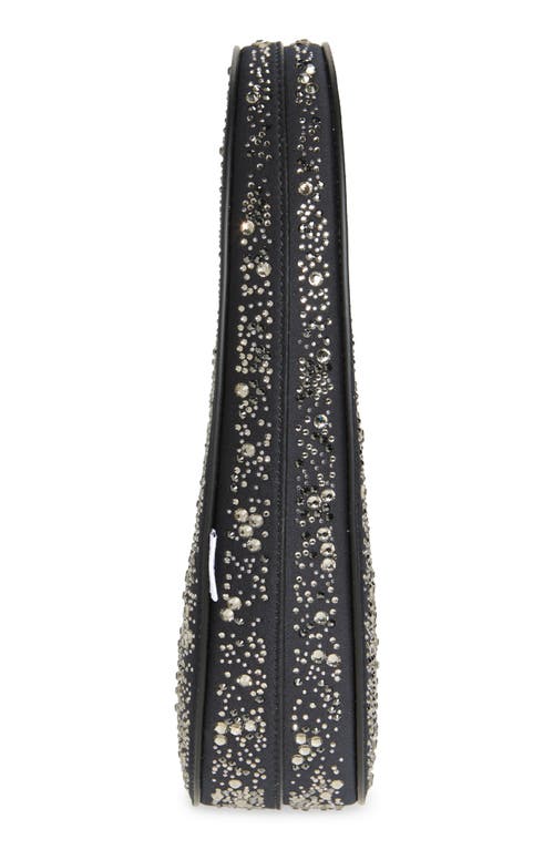 Coperni Mini Swipe Crystal Embellished Top Handle Bag