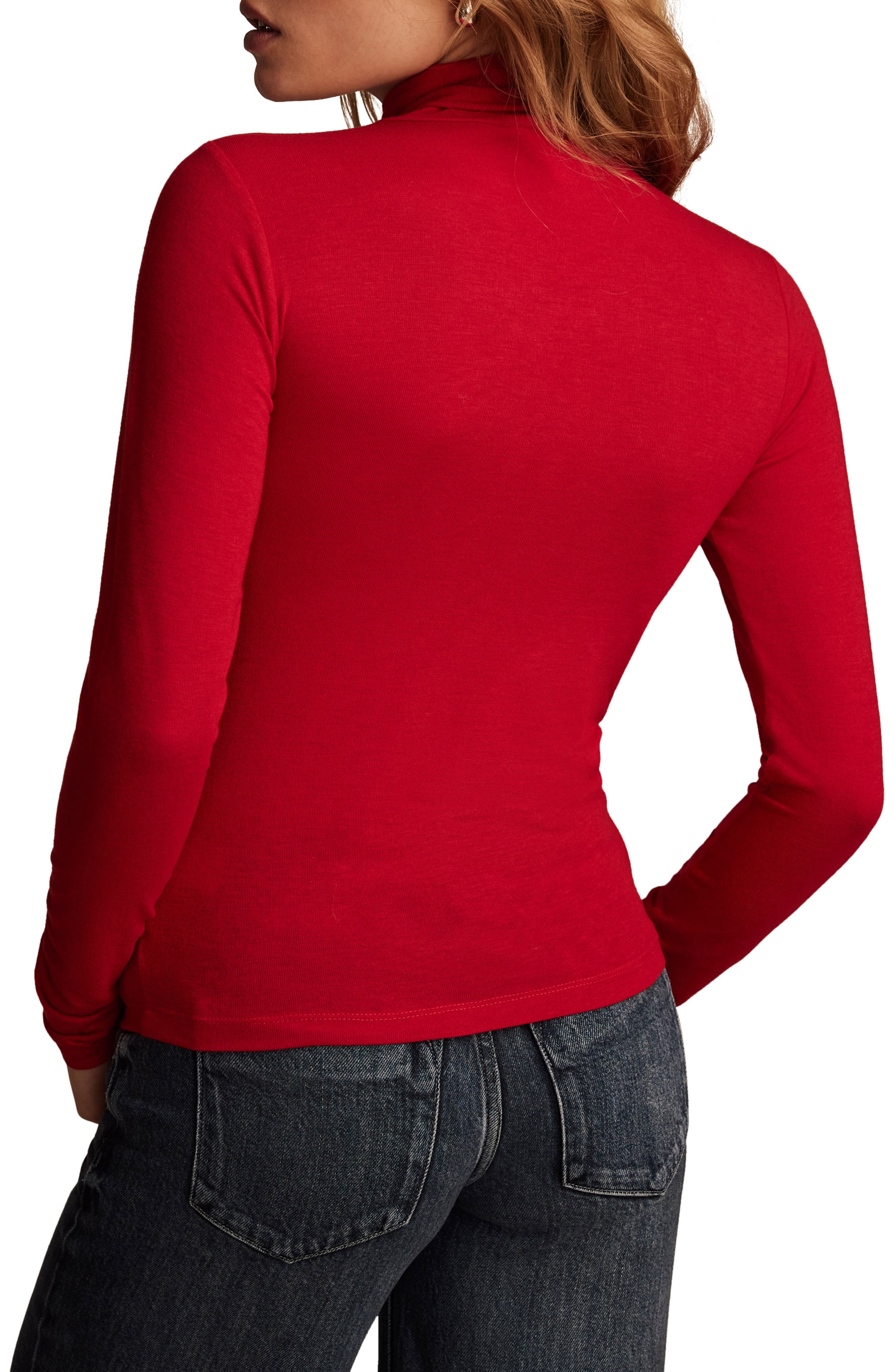 Turtleneck Long Sleeve Layering Top - image 2