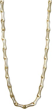 Argento Vivo Sterling Silver Paper Clip Chain Necklace