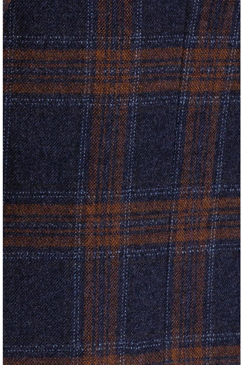 Navy Plaid Sport Coat, Alternate, color, NAVY