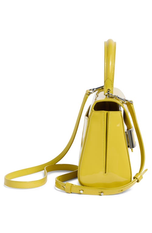 Kate Spade New York Patent Leather Satchel In Green