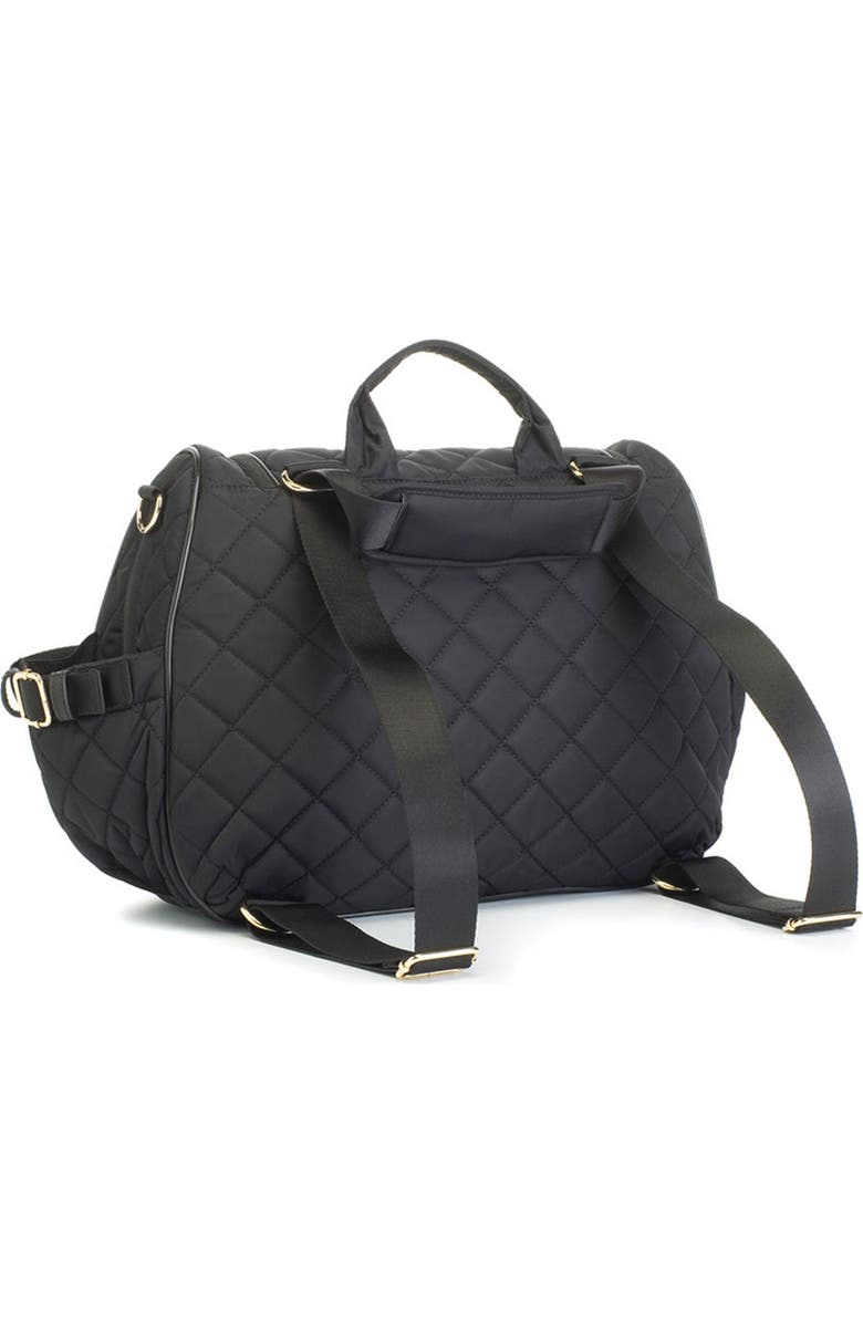 Storksak Poppy Quilted Nylon Convertible Diaper Bag, Alternate, color,