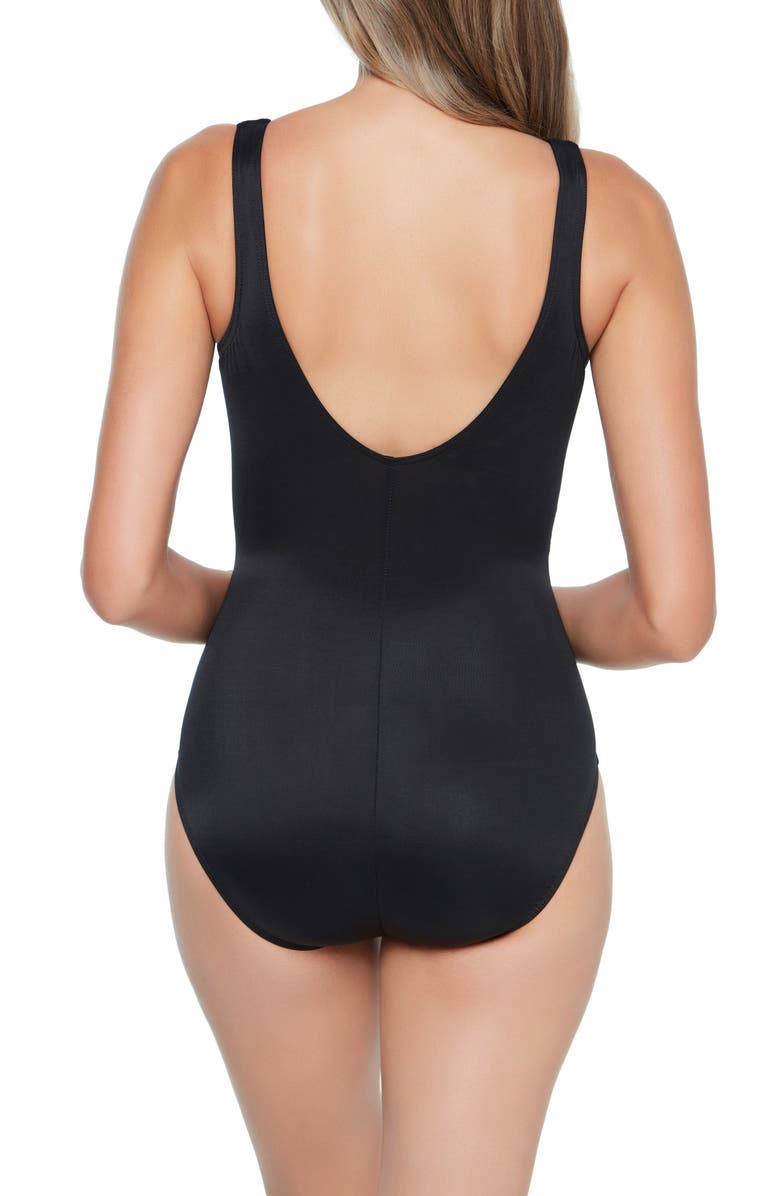 Miraclesuit<sup>®</sup> Poppy It's a Wrap Underwire One-Piece Swimsuit, Alternate, color, 
