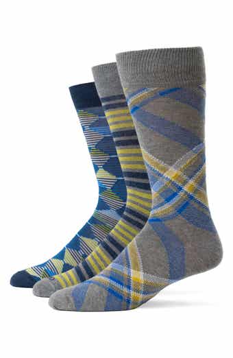 Lorenzo Uomo Assorted 3-Pack Crew Socks