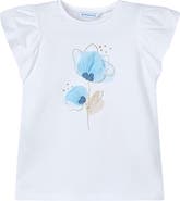 Mayoral Floral Detail T-Shirt