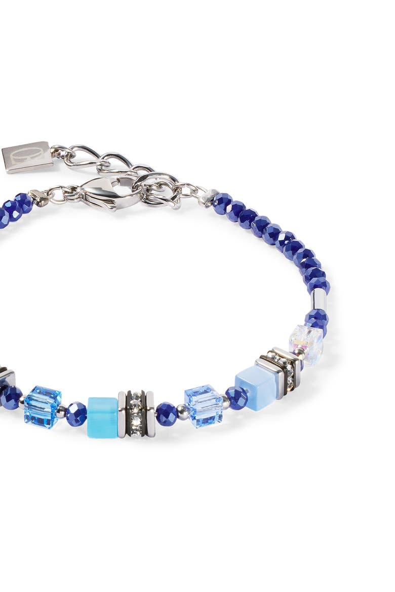 Mini Cubes Bracelet, Alternate, color, Blue