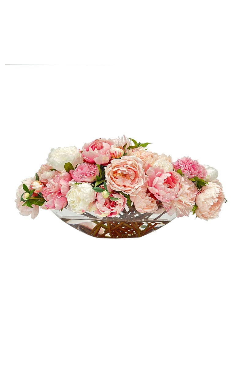 Winward Home Peony In Boat Glass, Main, color, 