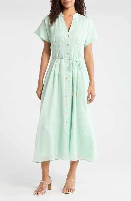 Jemma Linen Shirtdress