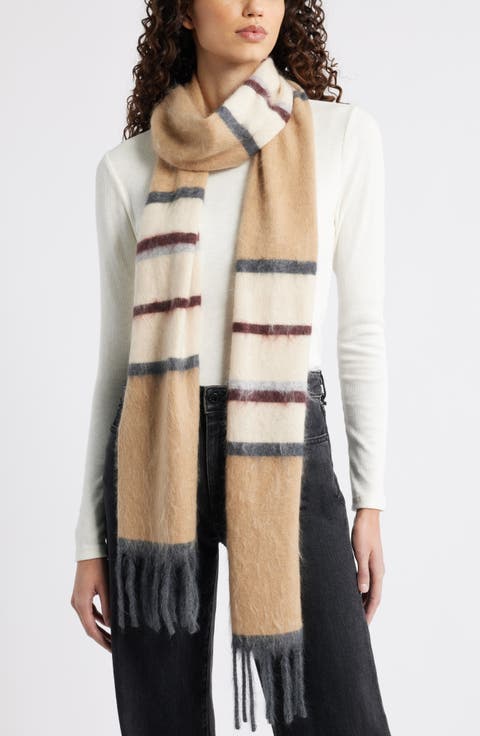 Brushed Cashmere Scarf