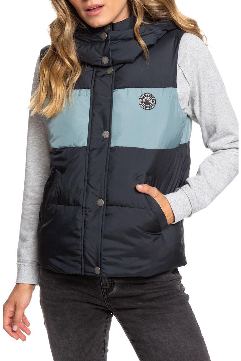 Out of Focus Vest, Main, color, TRUE BLACK