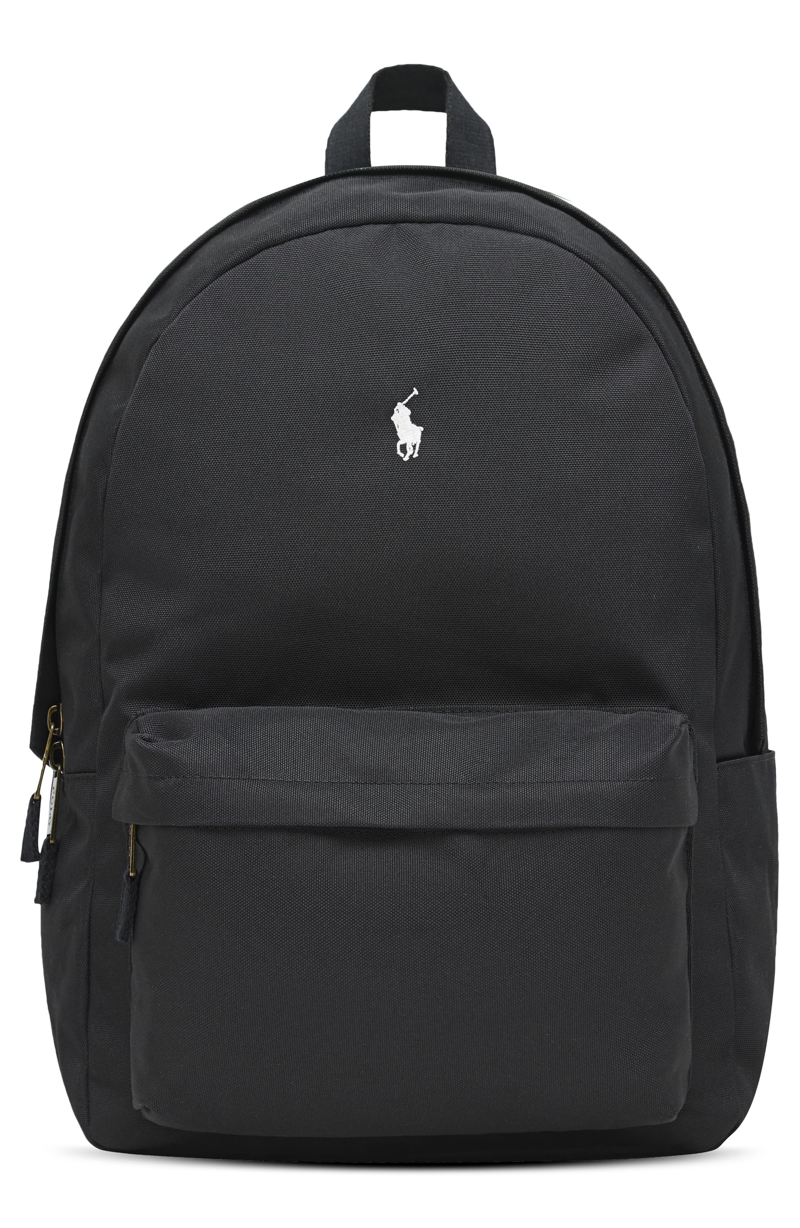 Kid's Pony Backpack, Main, color, POLO BLACK