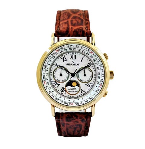 Multi Function Moon Phase Perpetual Calendar Watch- 40MM