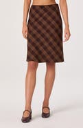 ASTR the Label Plaid Slip Skirt