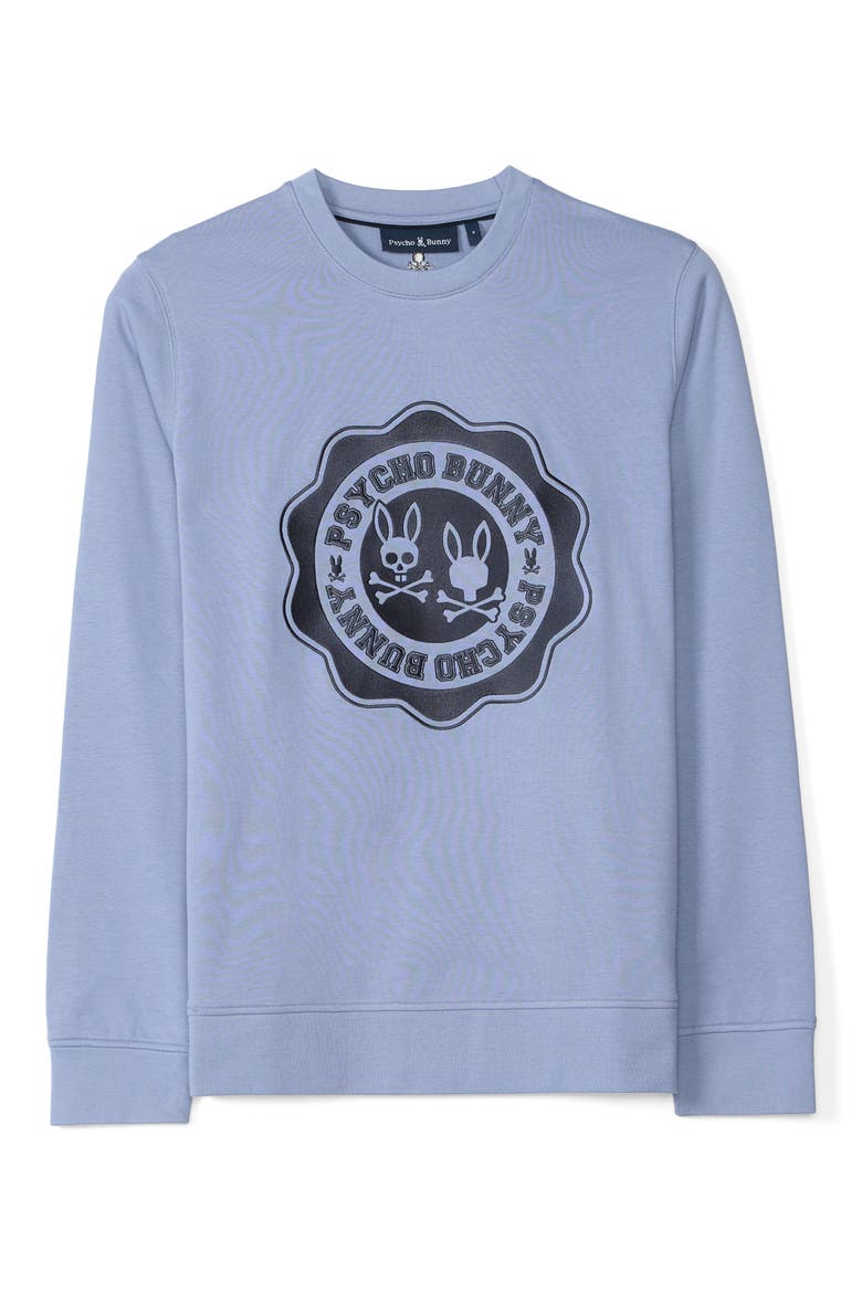 London Embroidered Sweatshirt, Alternate, color, TEMPEST
