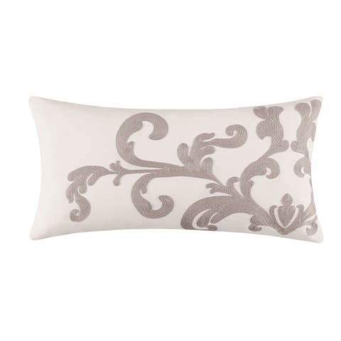 Providence Chain Stitch Lumbar Pillow 12" x 24"